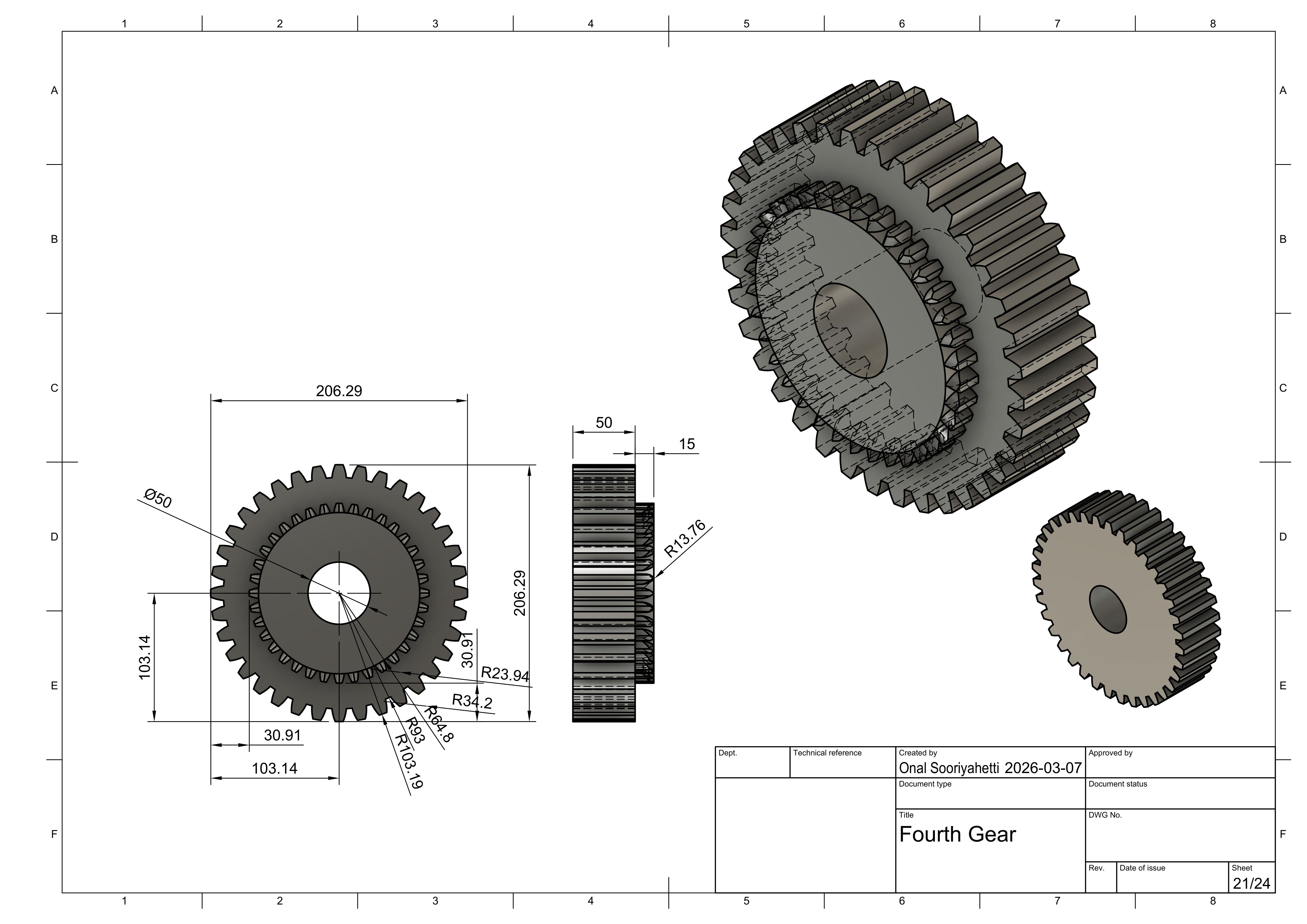 手动变速器型号